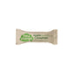 Apple Cinnamon protein bar in grey/beige packaging with green logo and text. 