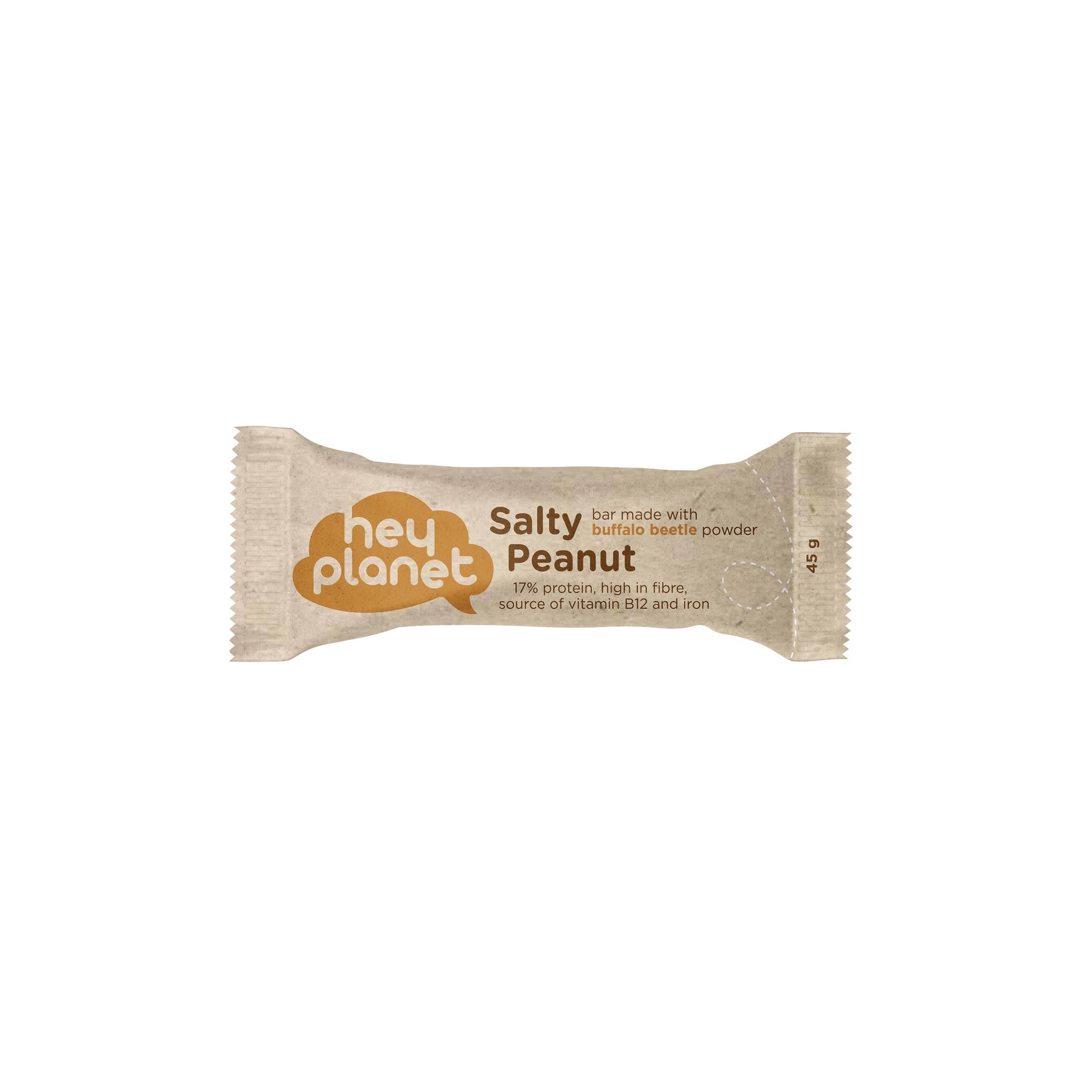 Insect Protein Bar Salty Peanut I Hey Planet